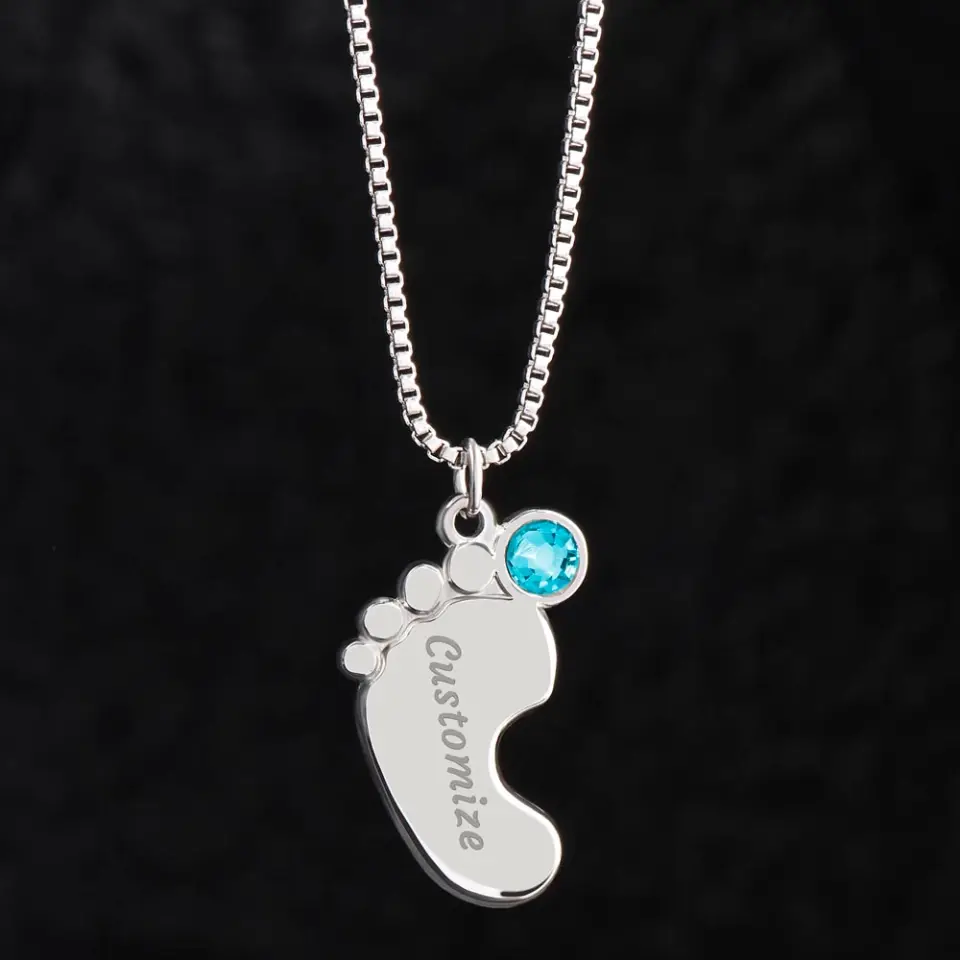 To My Wife On Your Pregnancy Personalized Necklace - Image 15