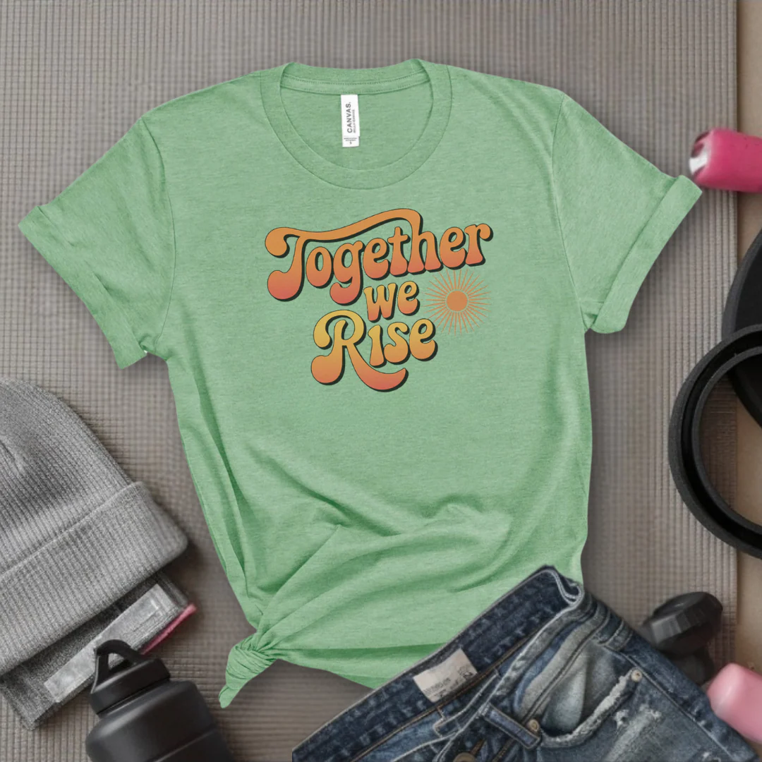 Together We Rise - Women Empowerment Tshirt - Gift for Strong Women, Feminists - Bella Canvas 3001 - Image 13