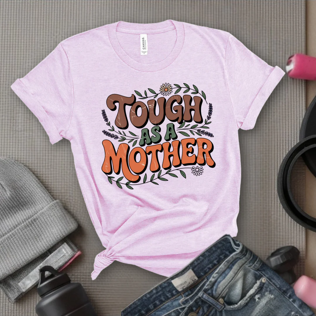 Tough As A Mother Tshirt - Mother's Day Gifts - Women Empower Feminist Tee - Bella Canvas 3001 - Image 10
