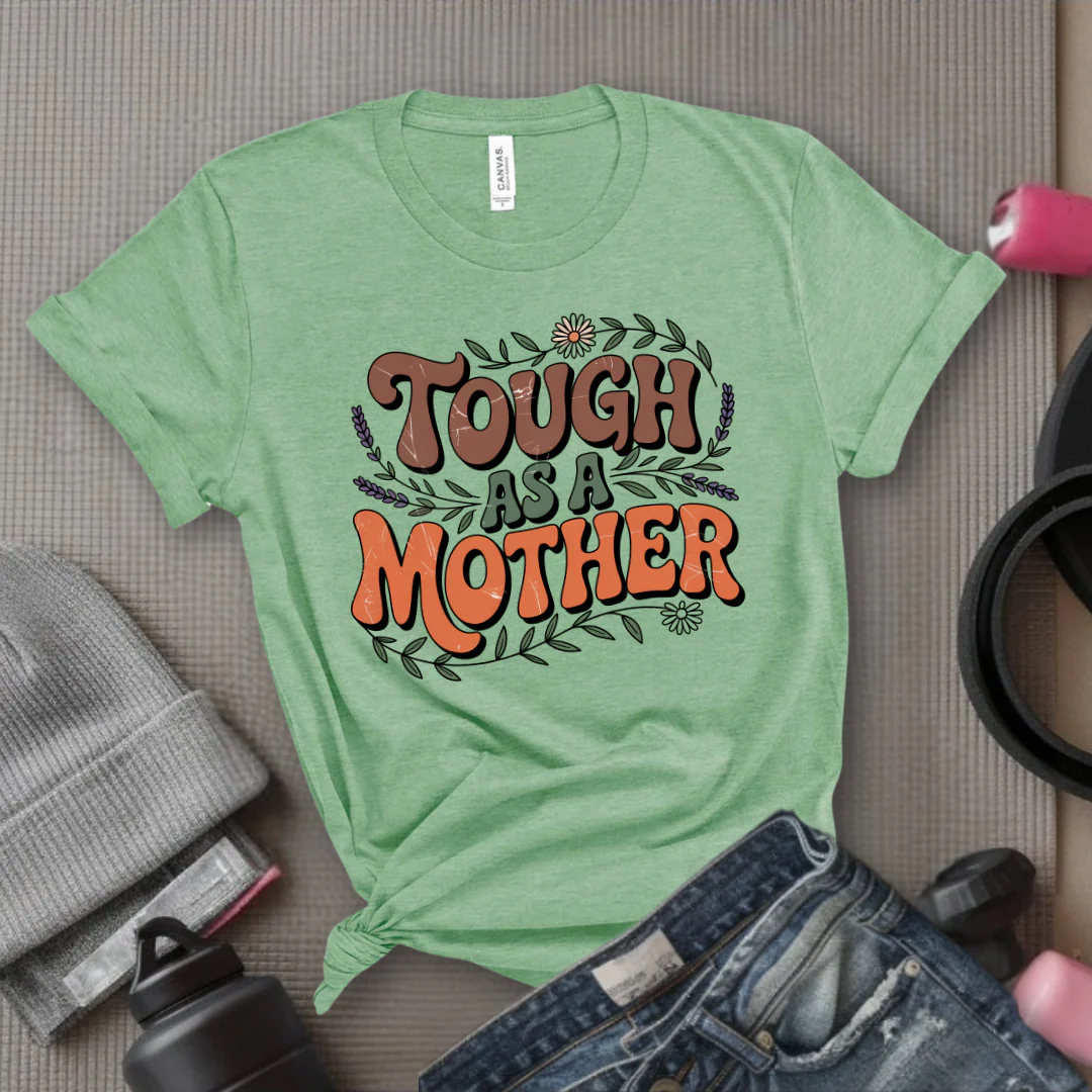 Tough As A Mother Tshirt - Mother's Day Gifts - Women Empower Feminist Tee - Bella Canvas 3001 - Image 11