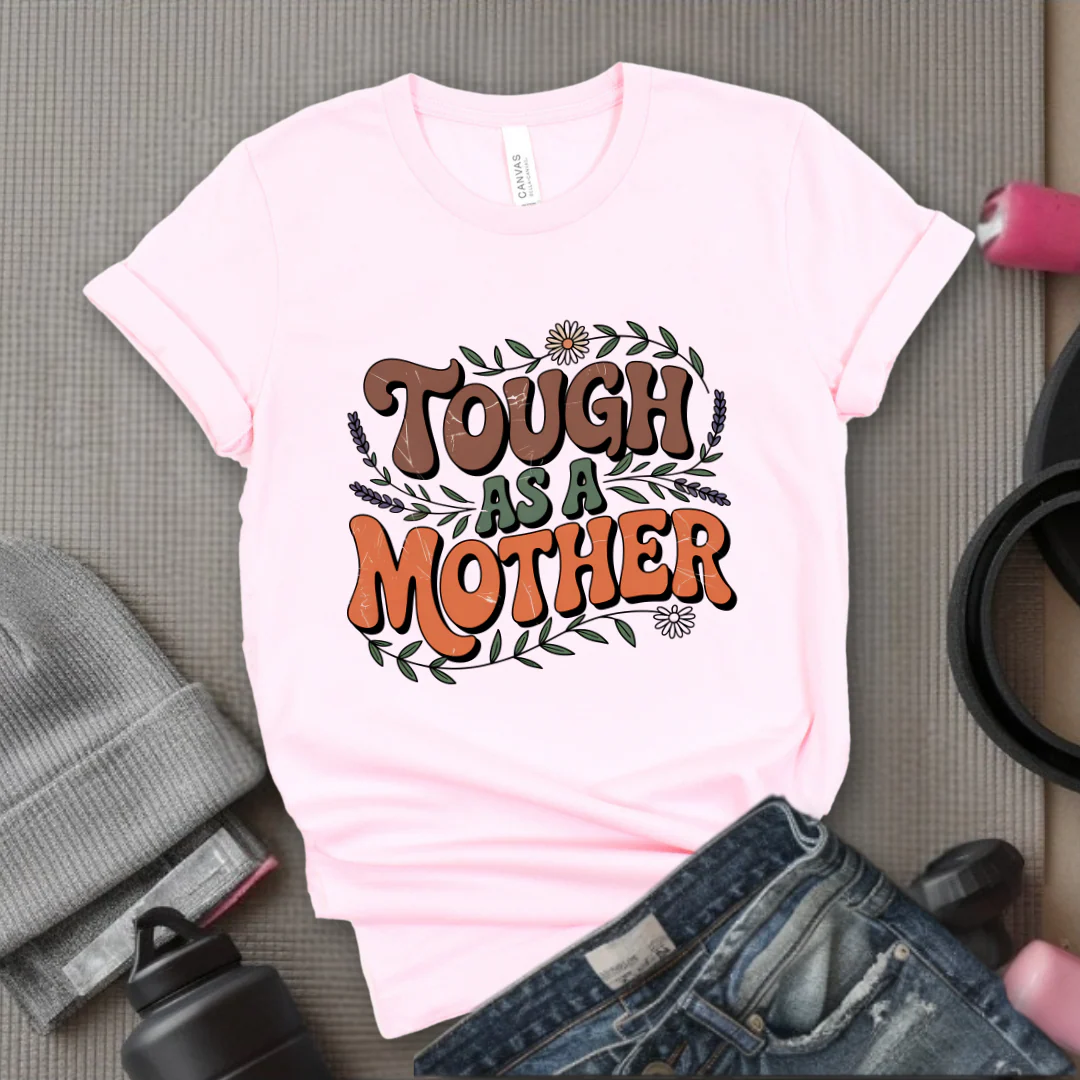 Tough As A Mother Tshirt - Mother's Day Gifts - Women Empower Feminist Tee - Bella Canvas 3001 - Image 12