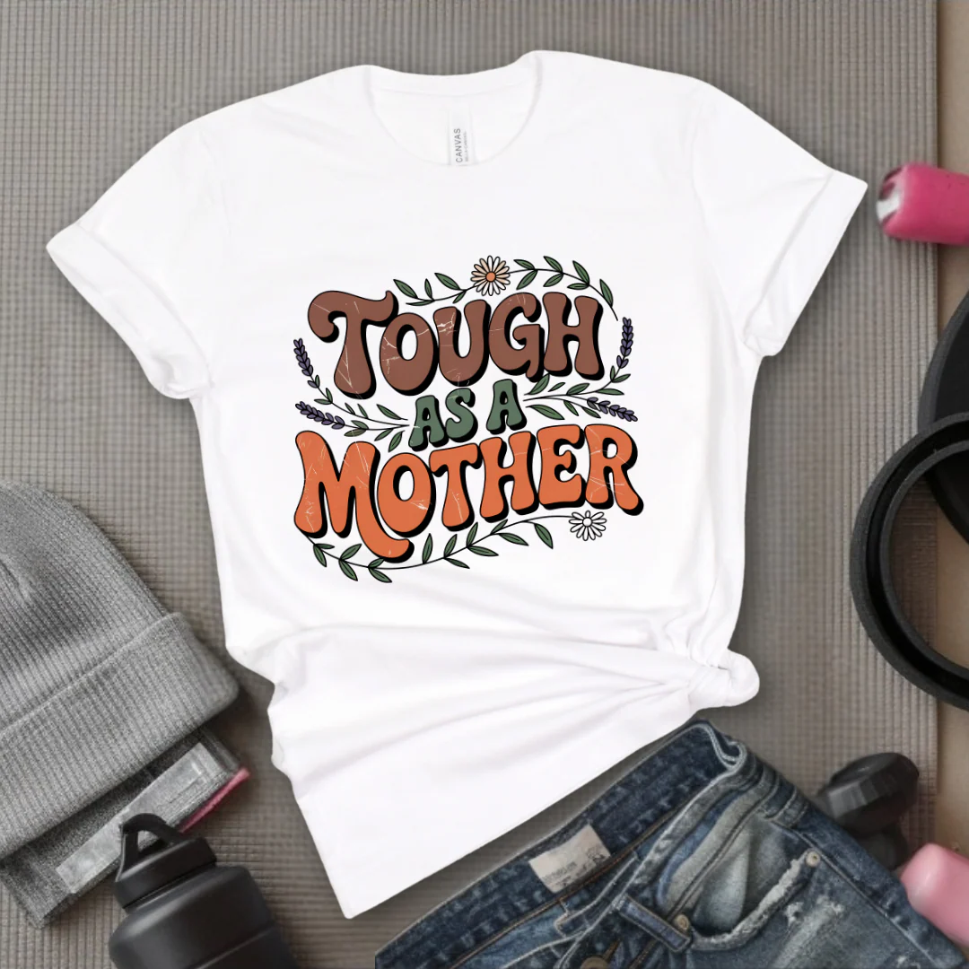 Tough As A Mother Tshirt - Mother's Day Gifts - Women Empower Feminist Tee - Bella Canvas 3001 - Image 13