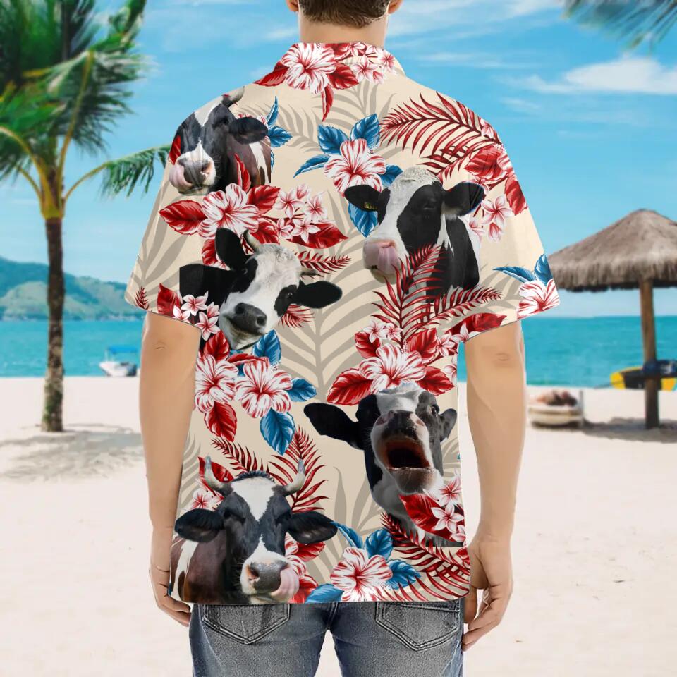 Tropical Animals Button Down Hawaiian Shirts - Image 2