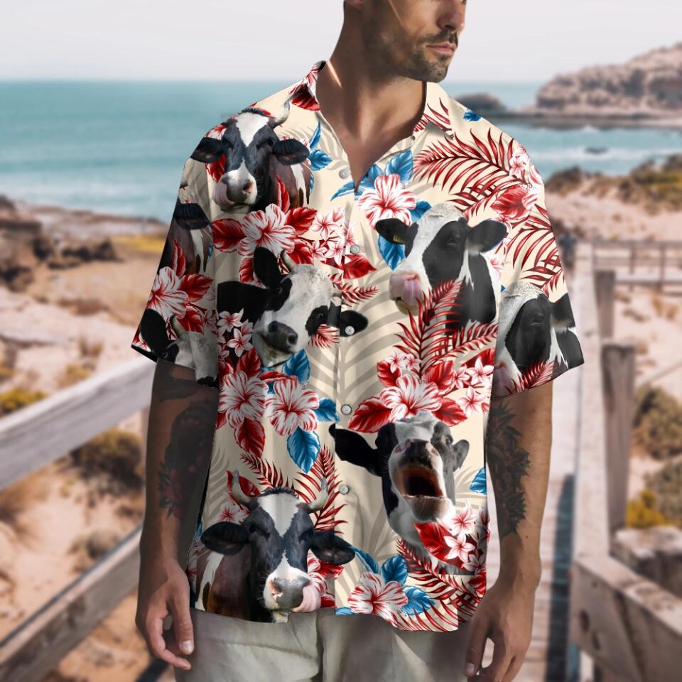 Tropical Animals Button Down Hawaiian Shirts - Image 4