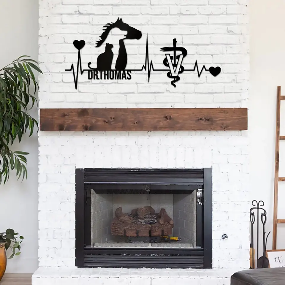 Veterinarians Animals Care - Personalized Metal Sign - Image 8