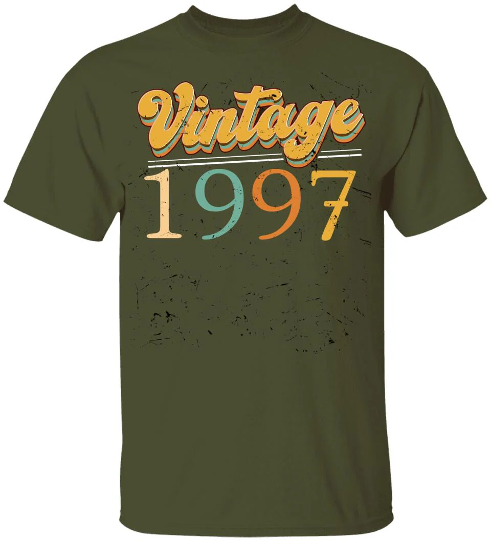 Vintage 1997 25th Birthday T-Shirt - Image 12