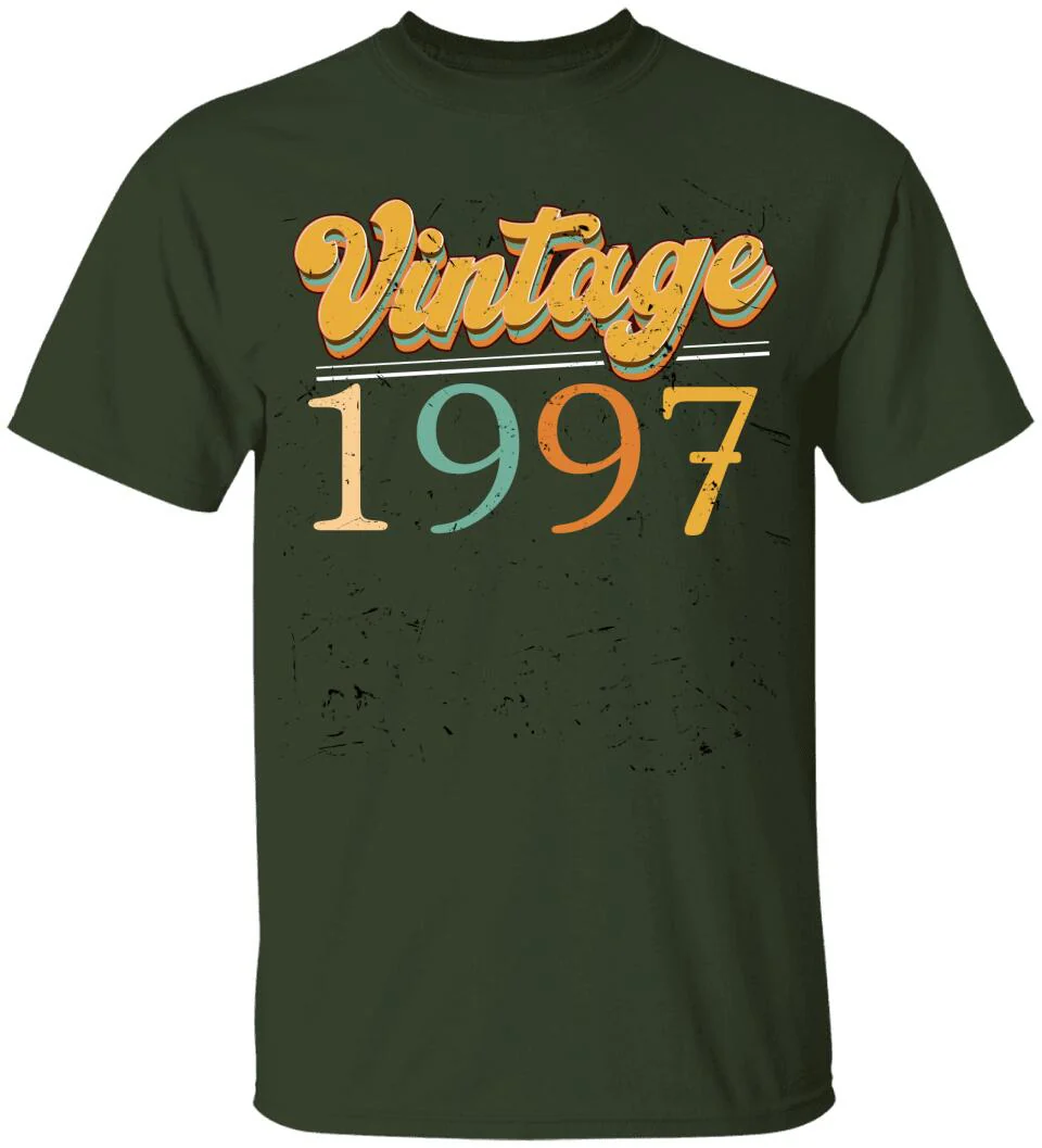 Vintage 1997 25th Birthday T-Shirt - Image 5
