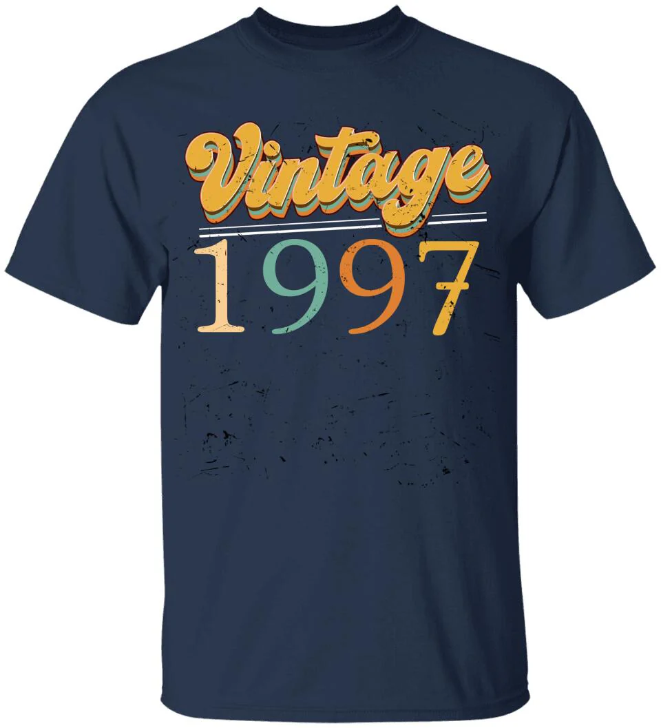 Vintage 1997 25th Birthday T-Shirt - Image 8