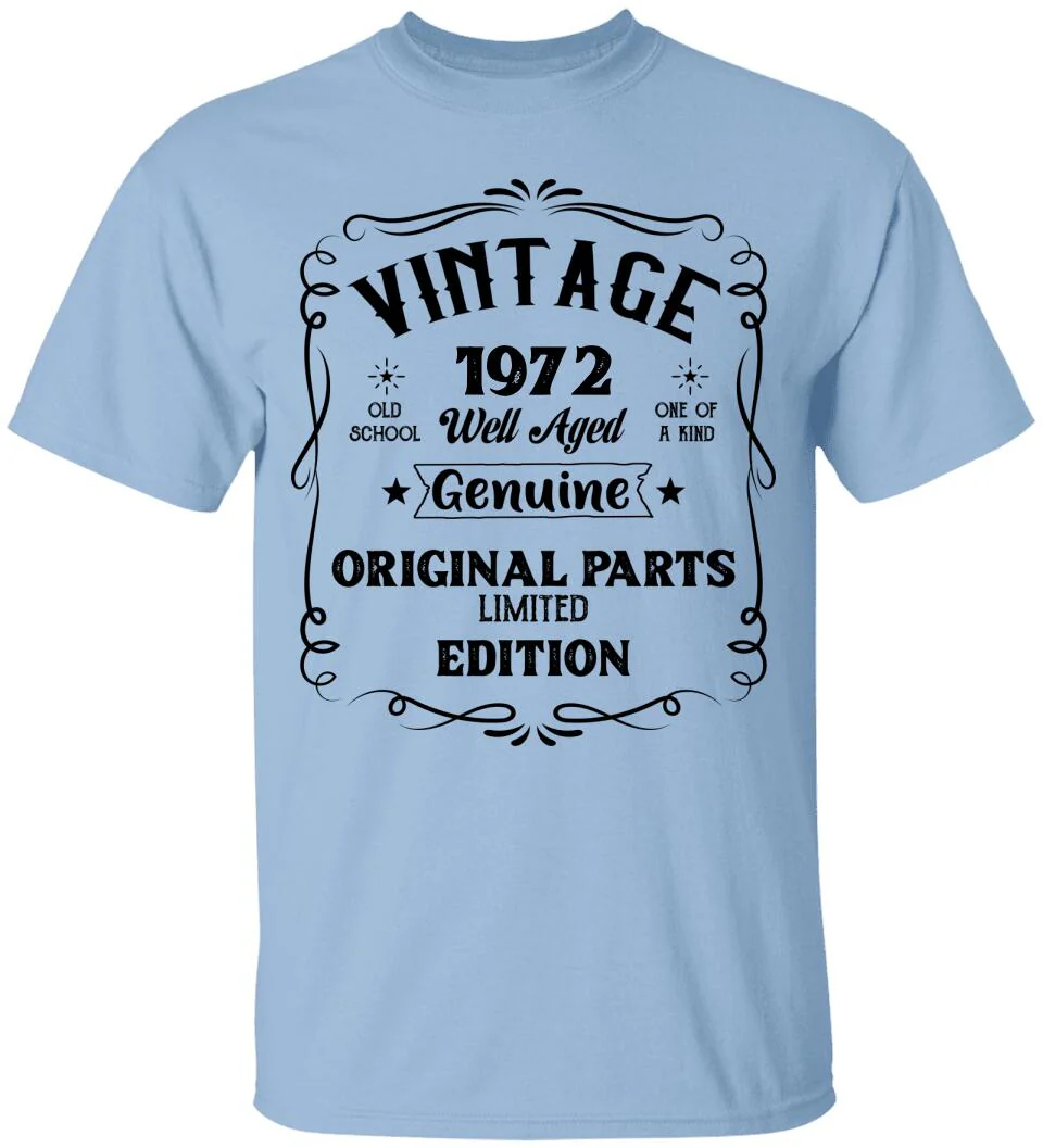 Vintage Old School Personalized T-shirt - Image 3