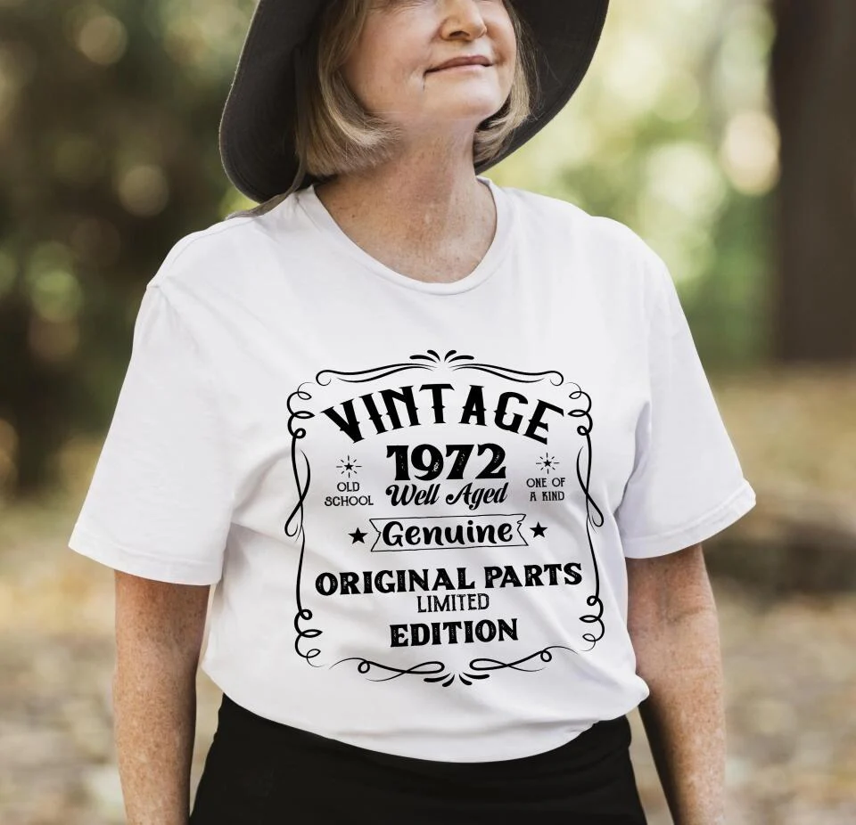 Vintage Old School Personalized T-shirt - Image 9