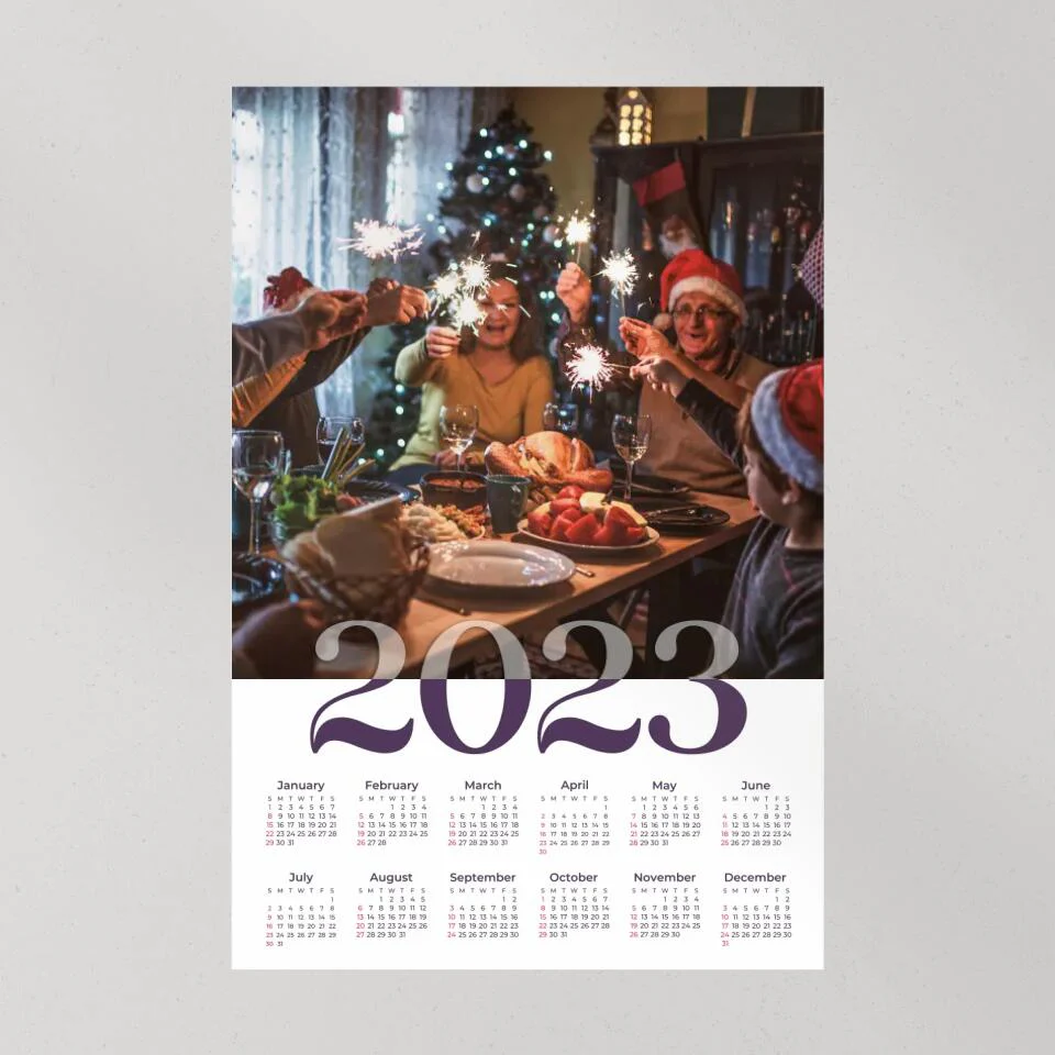 Wall Calendar 2023 Custom Calendar New Year Gifts For Family - Image 3