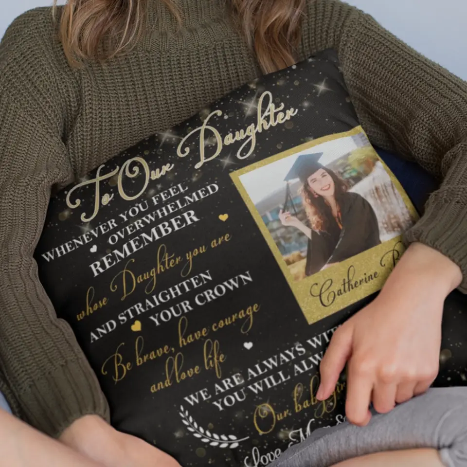 We Are Always With You - Personalized Square Linen Pillow - Image 8