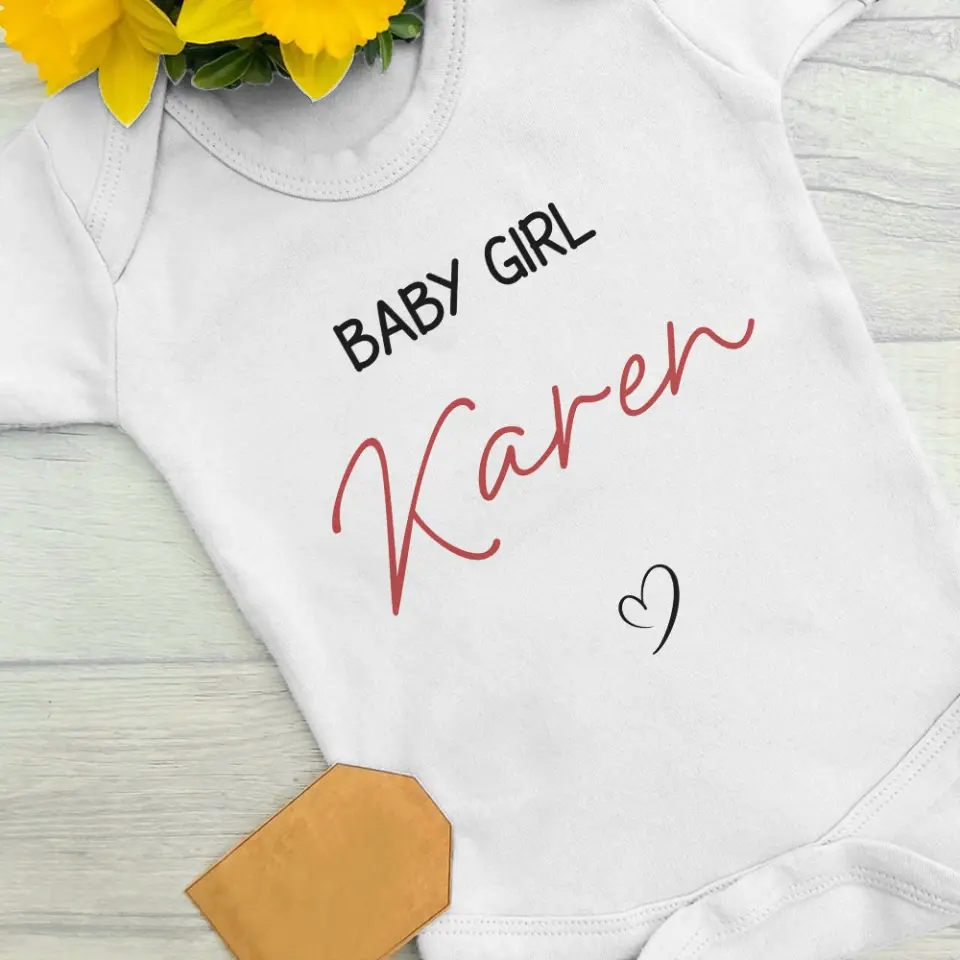 We Are So Excited To Say We're Having A Baby Custom Canvas And Babysuit Gender Reveal Gift - Image 7