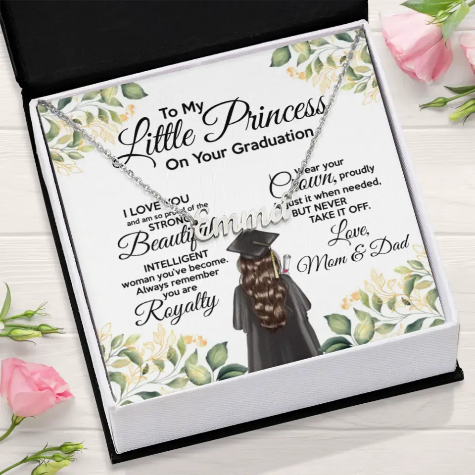 Wear Your Crown Proudly Personalized Necklace - Image 3