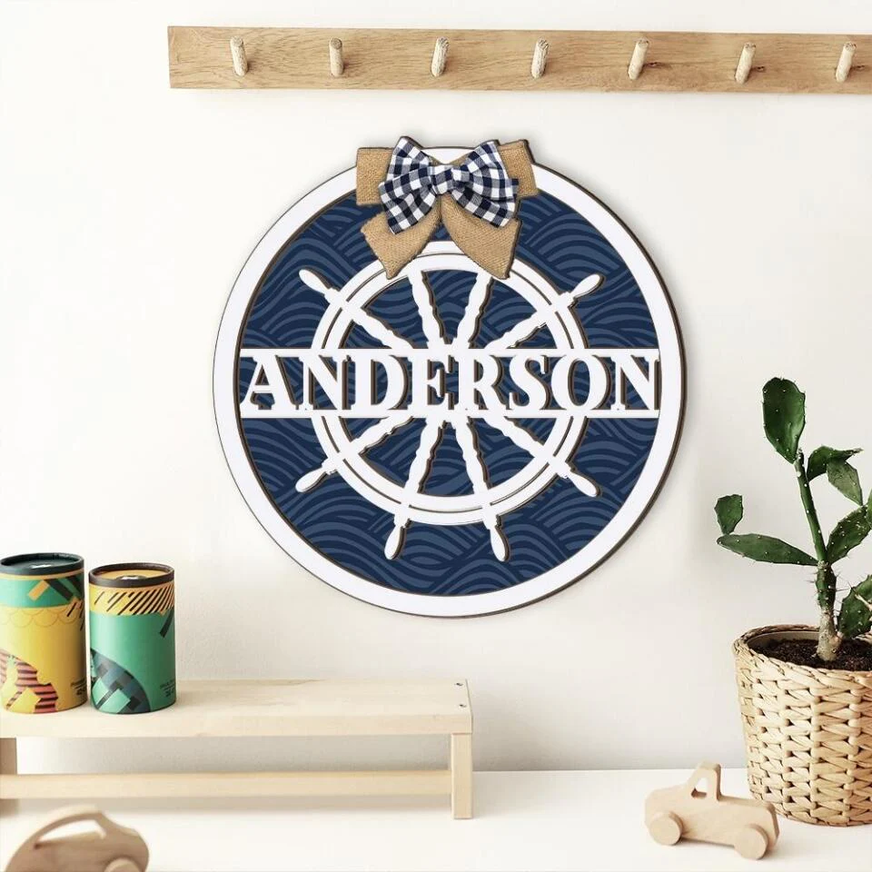Wedding Anniversary Housewarming Gift Personalized Wooden Art - Image 3