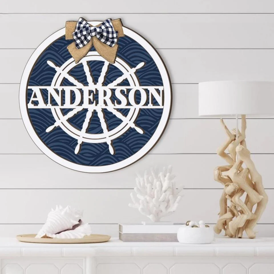 Wedding Anniversary Housewarming Gift Personalized Wooden Art - Image 5