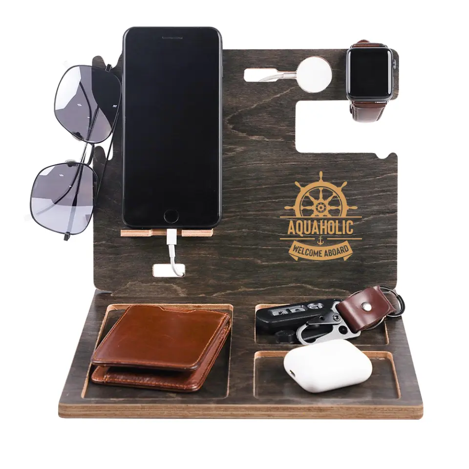 Welcome Aboard - Personalized Dock Station - Image 2