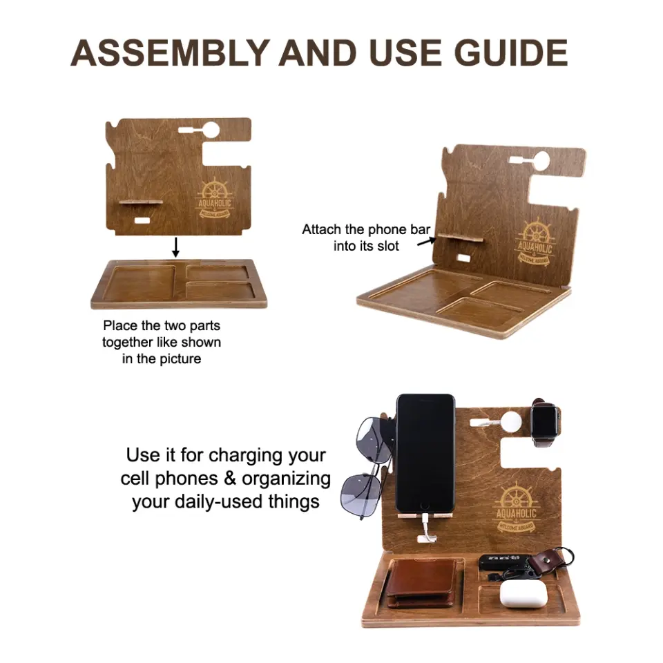 Welcome Aboard - Personalized Dock Station - Image 7