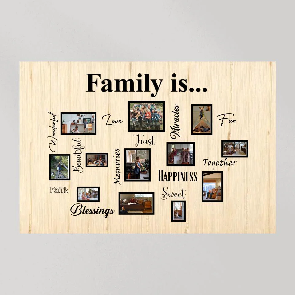 What Does Family Mean To You Custom Canvas Poster Anniversary Gift For Parents - Image 7