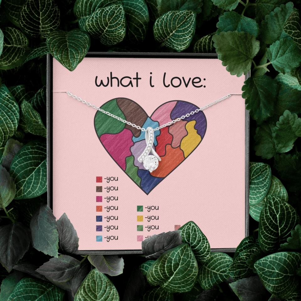 What I Love All I Love Is You Necklace - Image 12