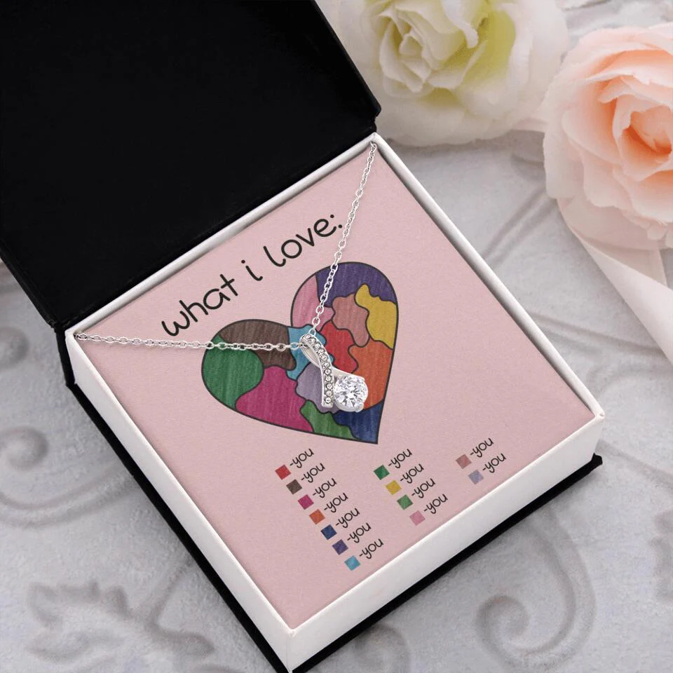 What I Love All I Love Is You Necklace - Image 13
