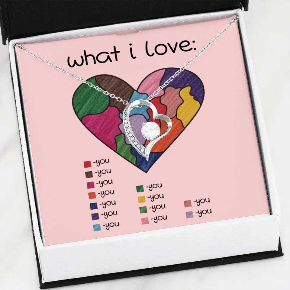 What I Love All I Love Is You Necklace - Image 30