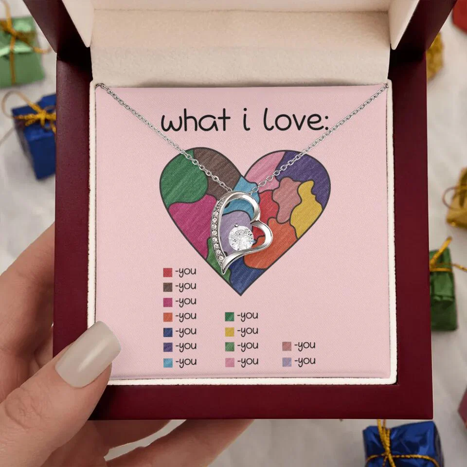What I Love All I Love Is You Necklace - Image 36