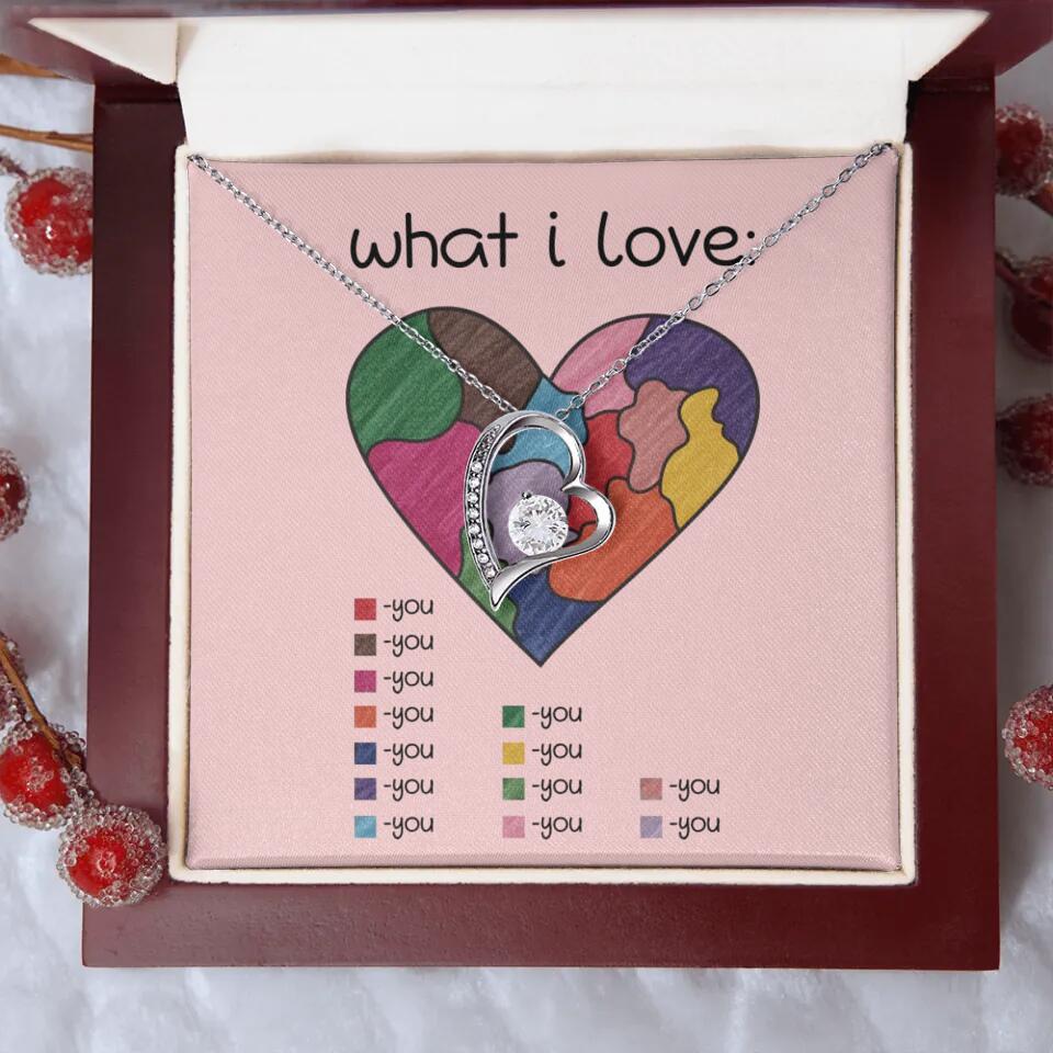 What I Love All I Love Is You Necklace - Image 37