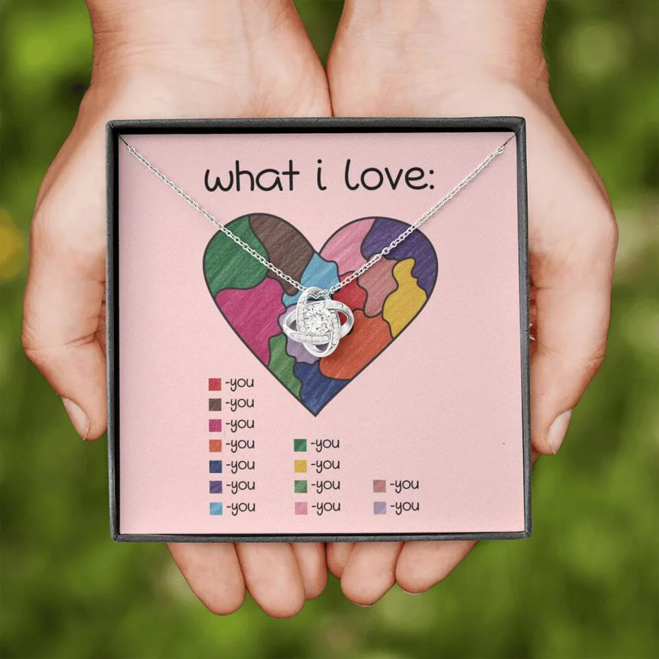 What I Love All I Love Is You Necklace - Image 4