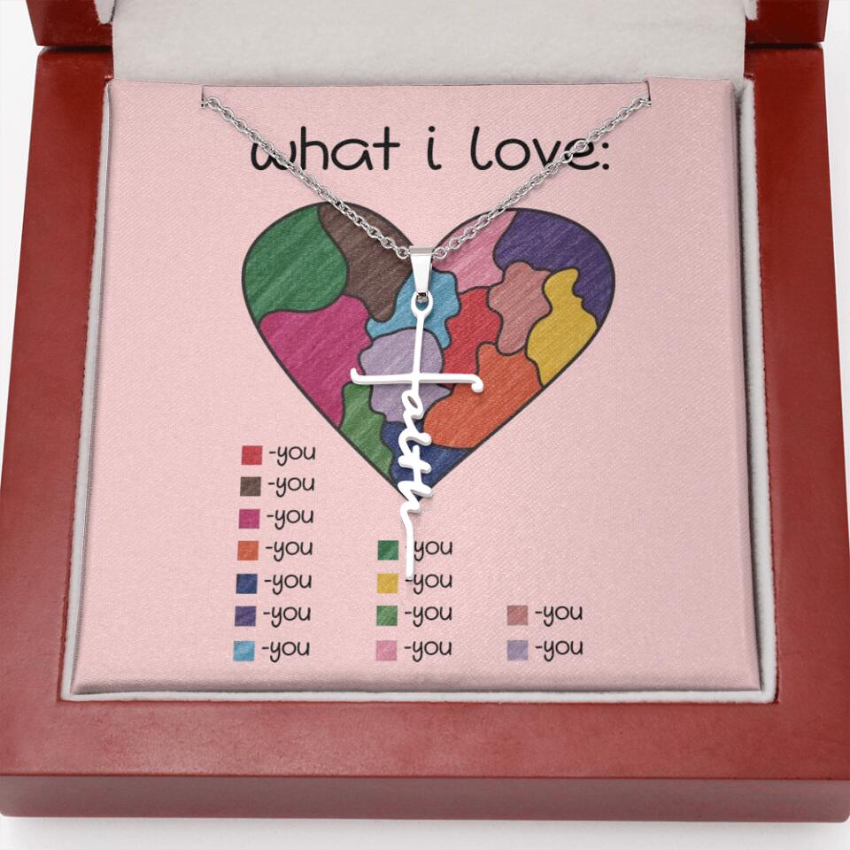 What I Love All I Love Is You Necklace - Image 46