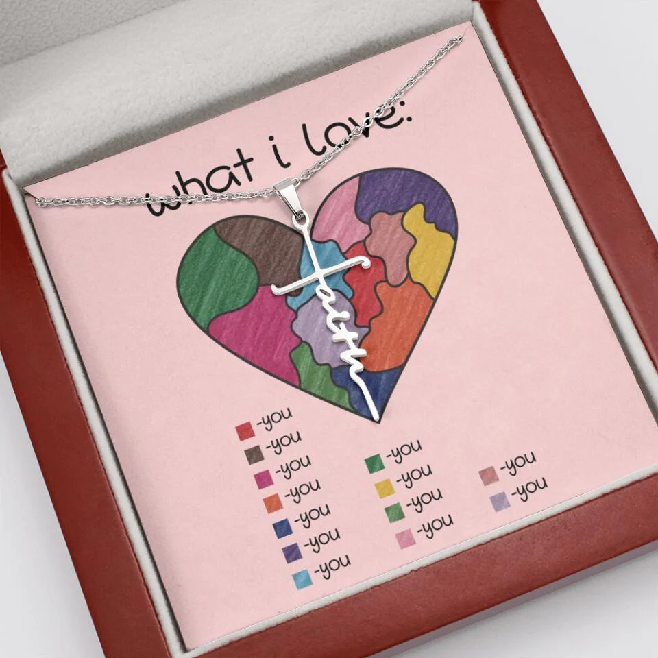 What I Love All I Love Is You Necklace - Image 48