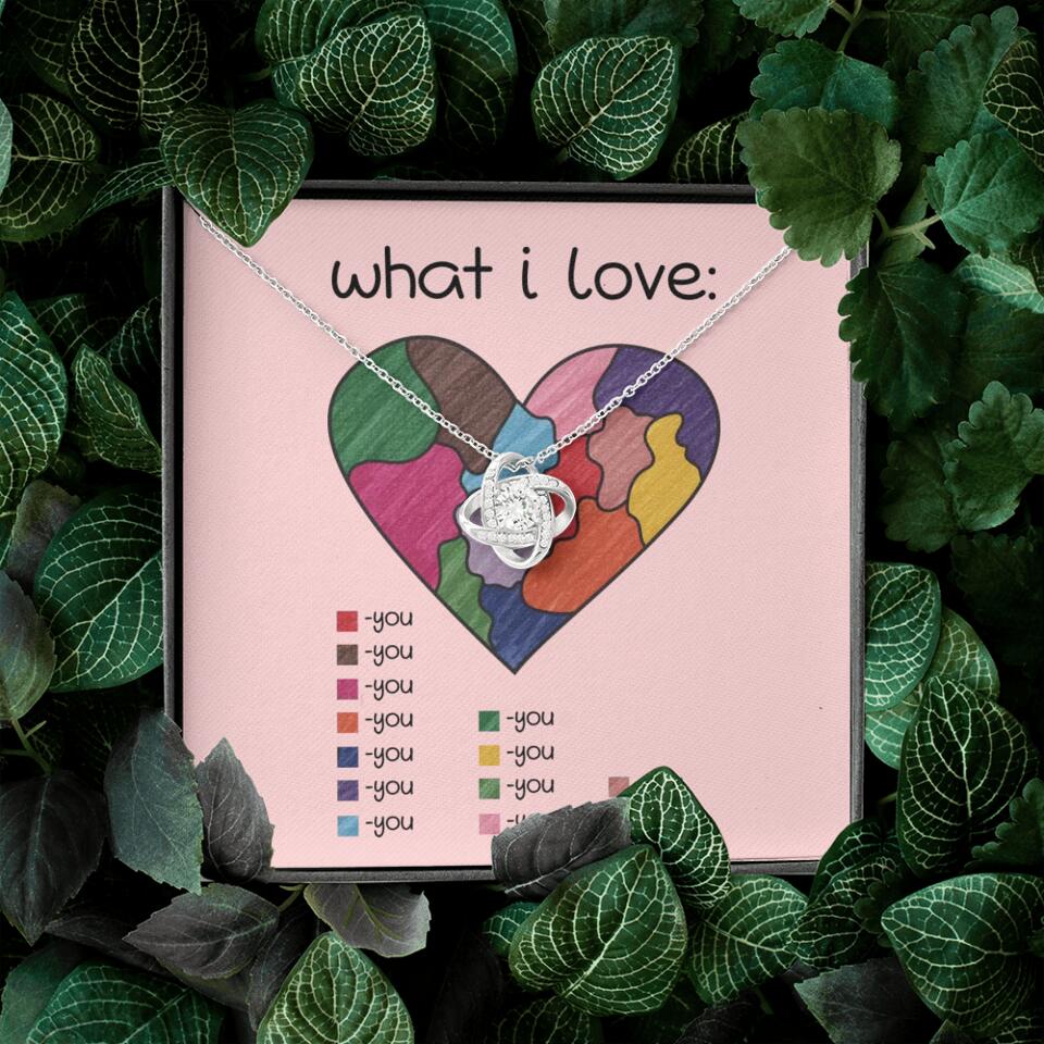 What I Love All I Love Is You Necklace - Image 6