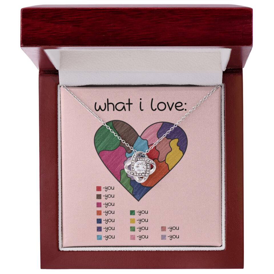 What I Love All I Love Is You Necklace - Image 8