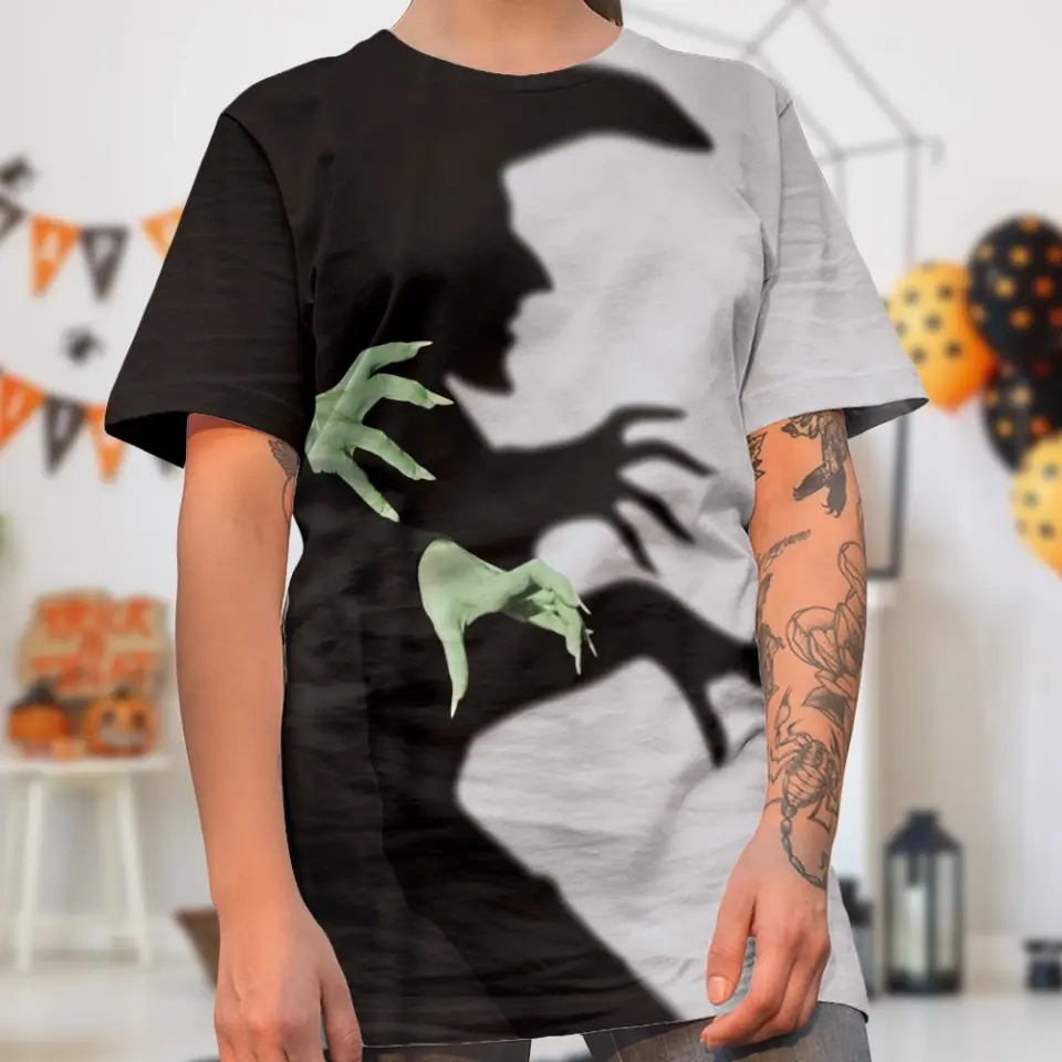 Wicked Witch of the West - All-over Print Unisex T-shirt - Image 5