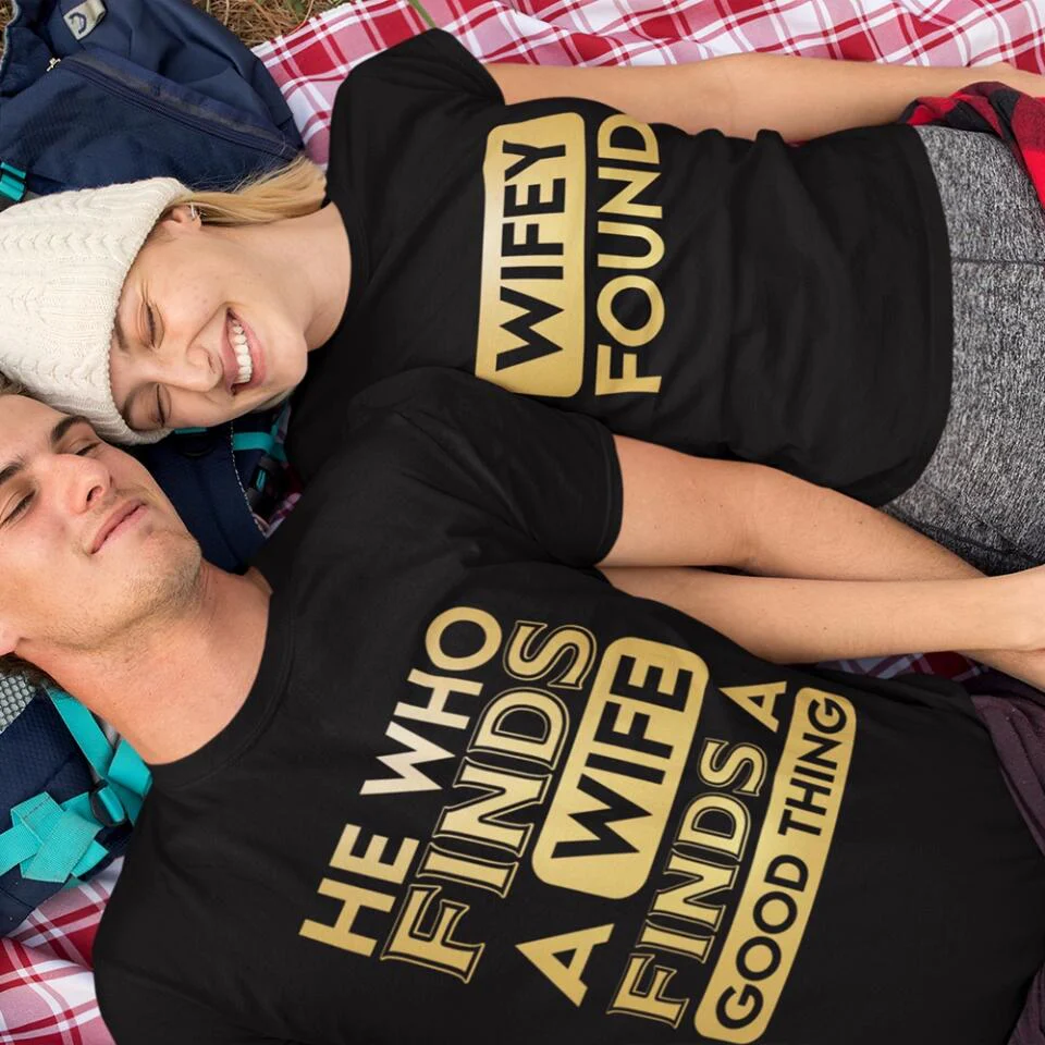 Wife Found Couples Shirt Anniversary Gifts - Image 4