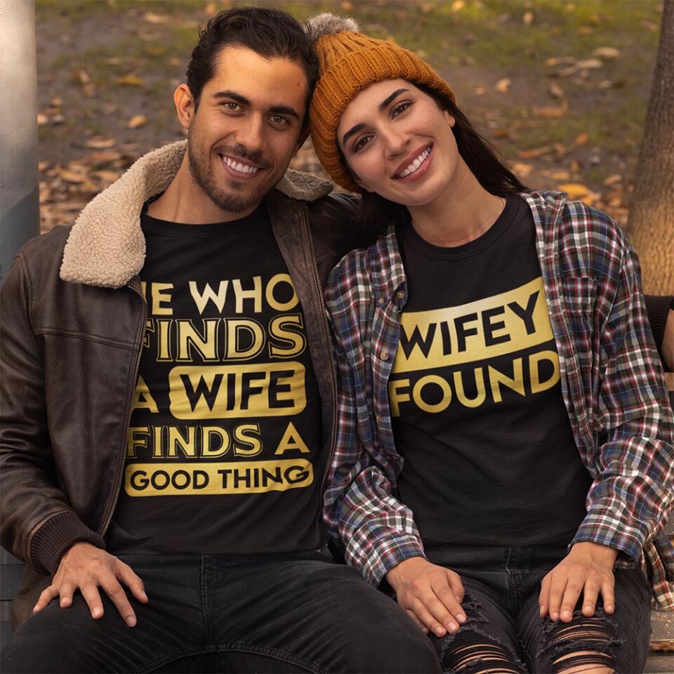 Wife Found Couples Shirt Anniversary Gifts - Image 5