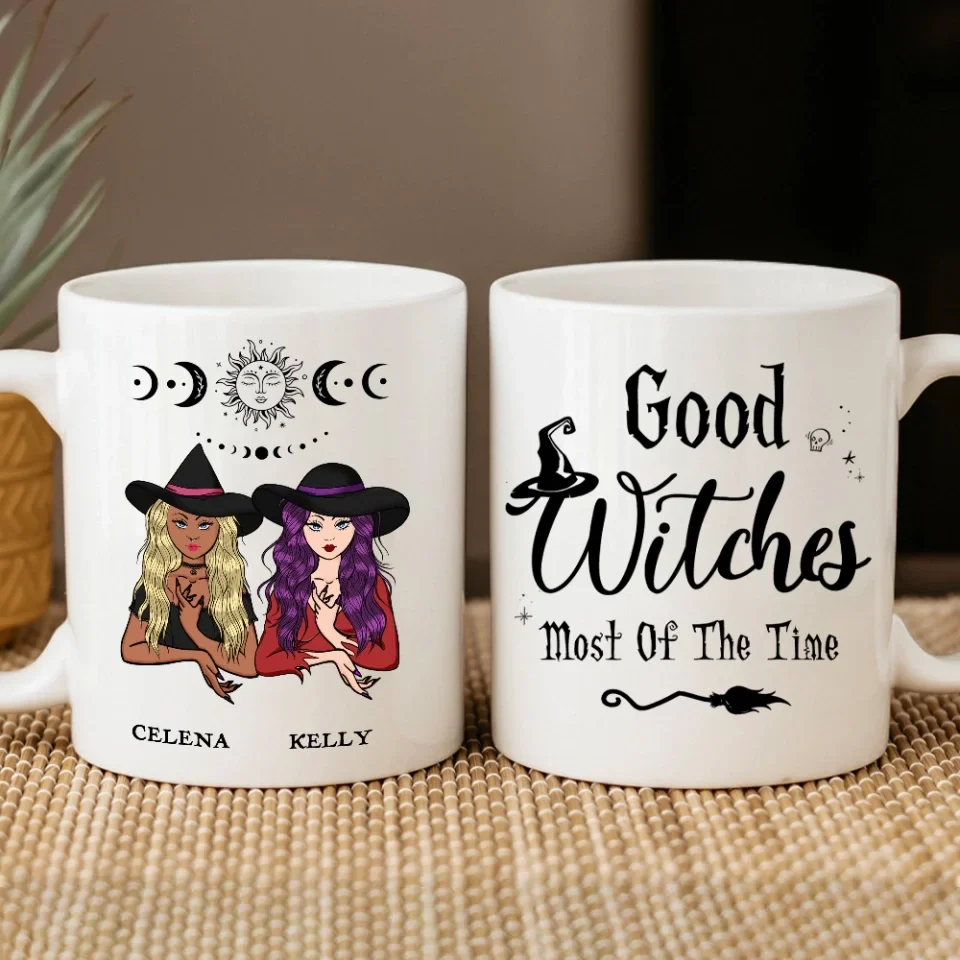 Witch Life - Buckle Up Buttercup You Just Flipped My Witch Switch - Personalized Mug - Image 11