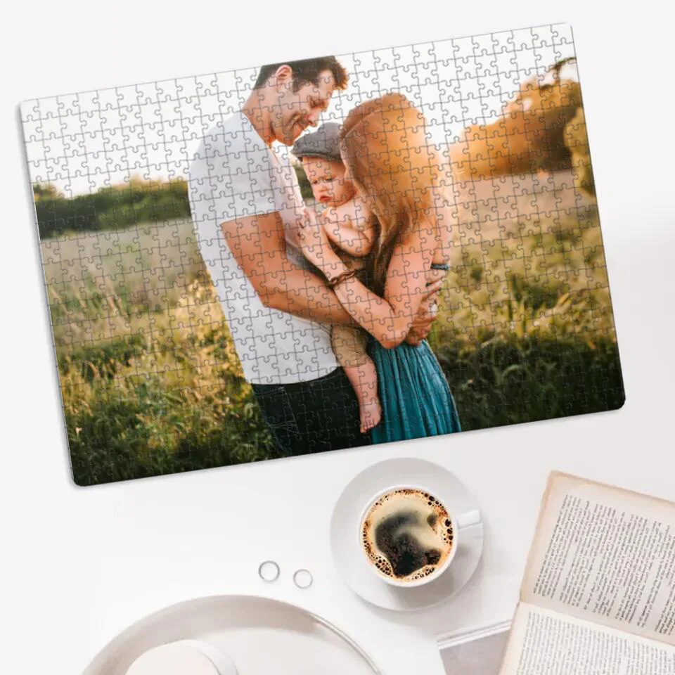 Birthday Gift, Wedding Gift, Anniversary Gift, Wedding Gift, Custom Puzzle, Jigsaw Puzzle, Picture Puzzle, Photo Puzzle - Best Gift For Familly Couple Parents Kids - 212IHPVSPZ589 - Image 2