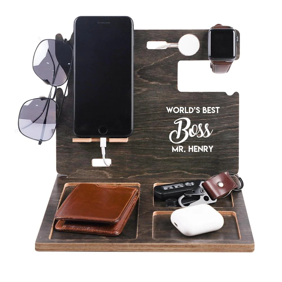 World's Best Mentor Boss Principal Personalized Dock Station - Image 2