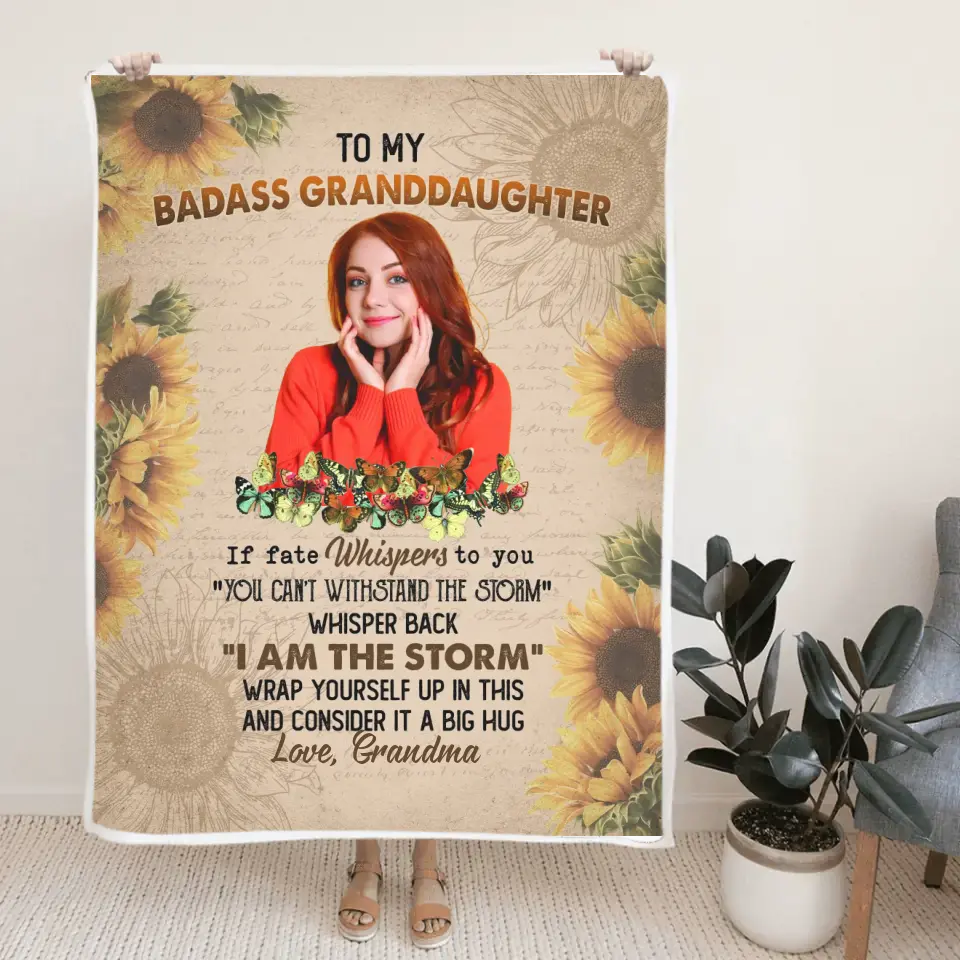 Wrap Yourself Up In This Blanket - Fleece Blanket - Image 2