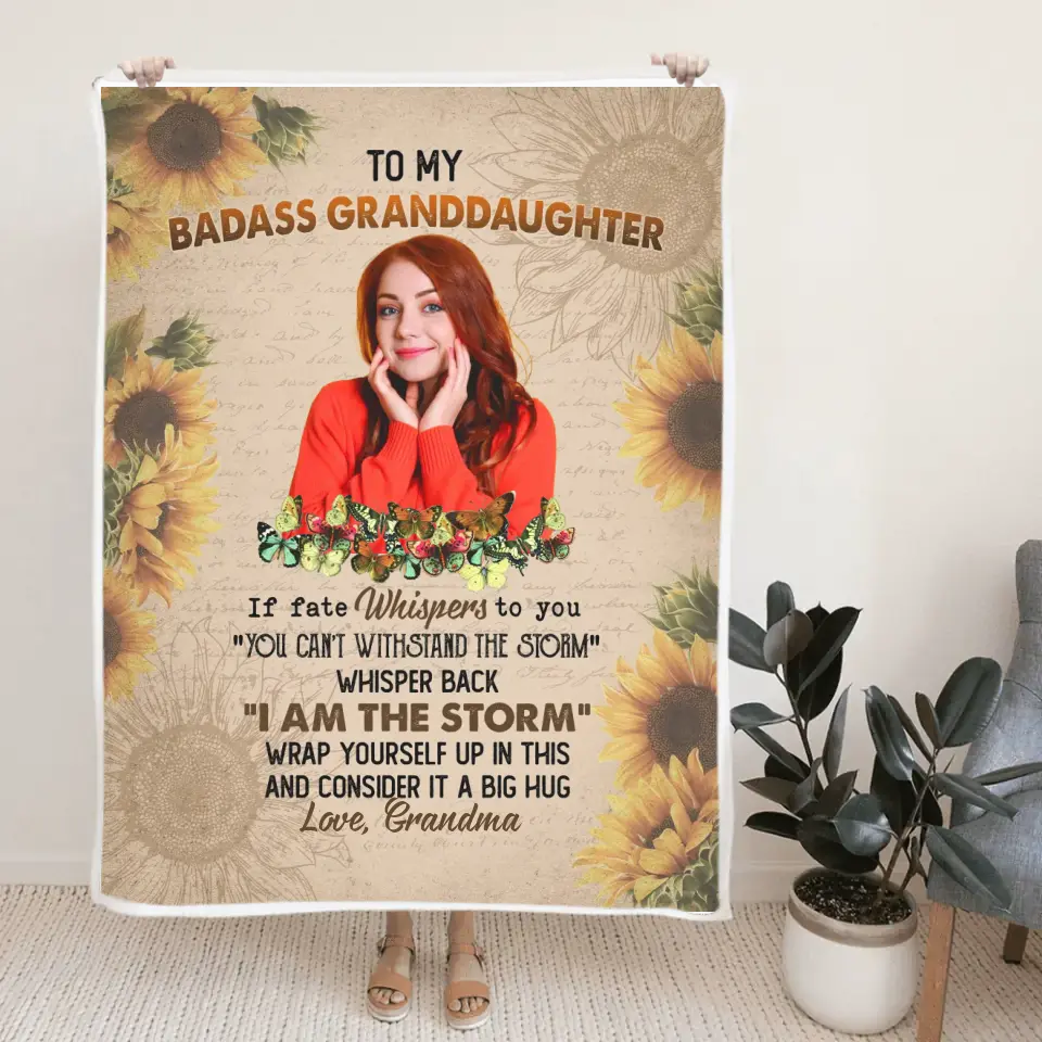 Wrap Yourself Up In This Blanket - Fleece Blanket - Image 3
