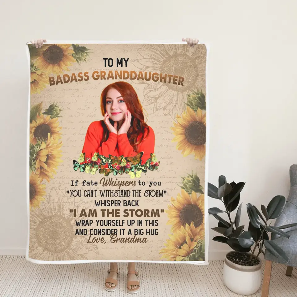 Wrap Yourself Up In This Blanket - Fleece Blanket - Image 4