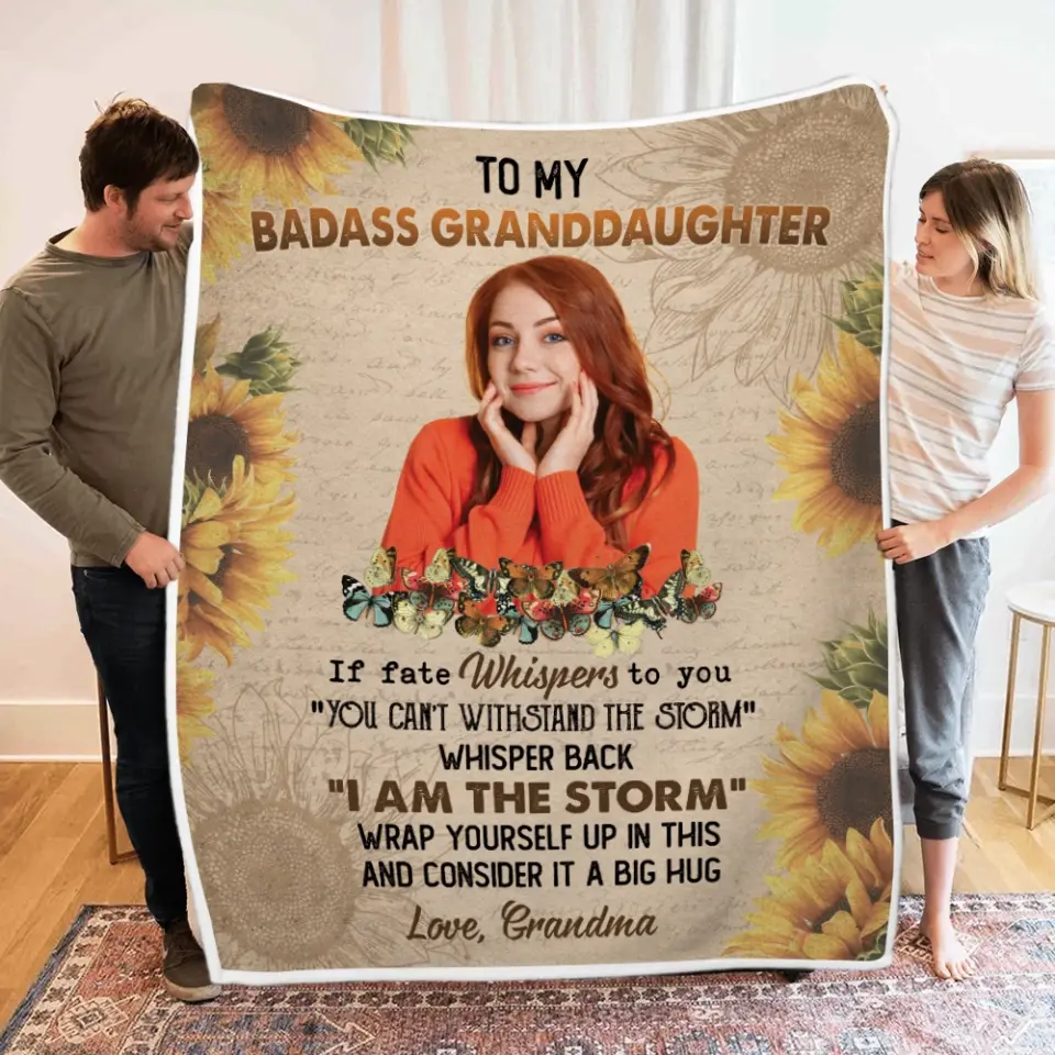 Wrap Yourself Up In This Blanket - Fleece Blanket - Image 7