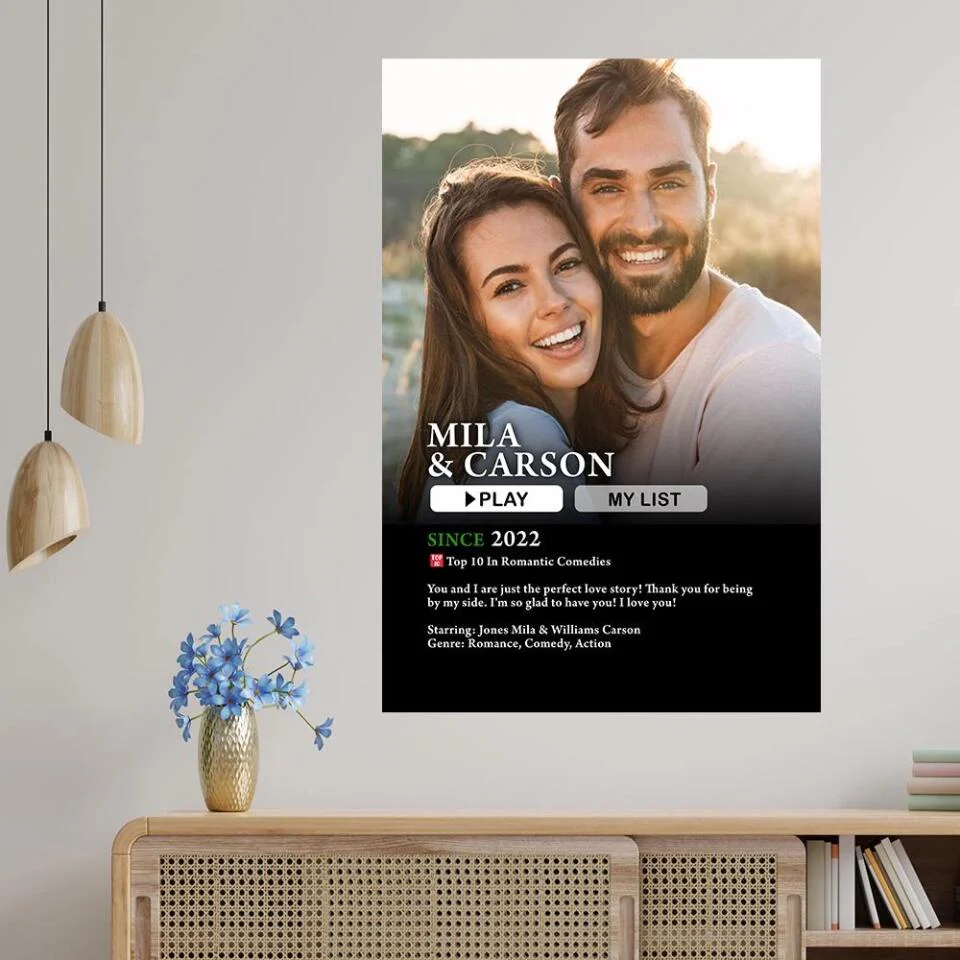 You And I Are Just A Perfect Love Story Custom Canvas Poster Anniversary Gifts - Image 12