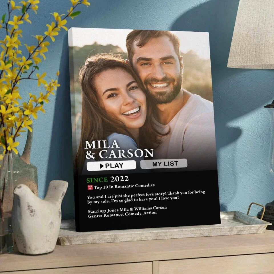 You And I Are Just A Perfect Love Story Custom Canvas Poster Anniversary Gifts - Image 7