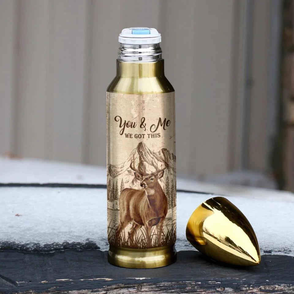 You And Me We Got This To My Husband I Love You Forever And Always - Special Bullet Tumbler - Image 7