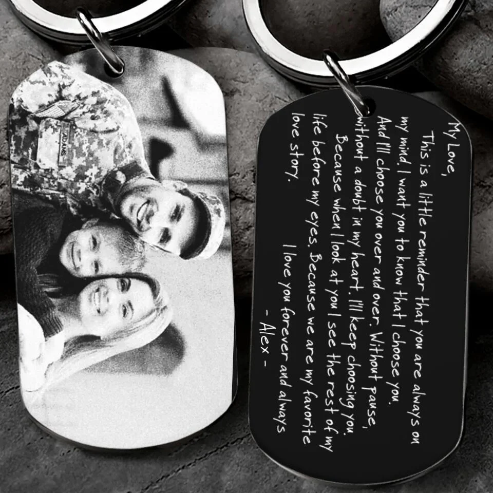 This is a Little Reminder That You Are Always on My Mind Personalized Keychain - Image 2
