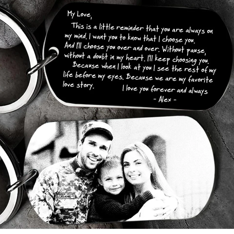This is a Little Reminder That You Are Always on My Mind Personalized Keychain - Image 3
