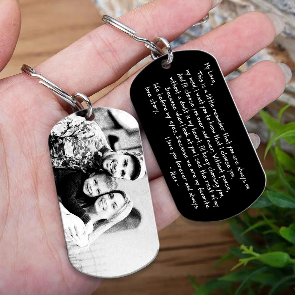 This is a Little Reminder That You Are Always on My Mind Personalized Keychain - Image 5