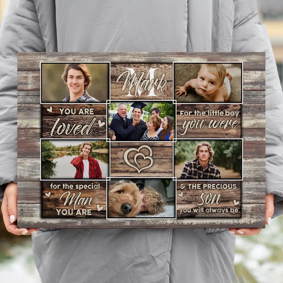 You Are Loved For The Precious Son You Will Always Be - Custom Canvas Poster - Birthday Gift For Son - Image 5